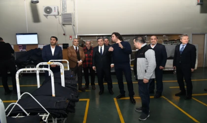 Vali Şahin 2. Organize Sanayi Bölgesini Ziyaret Etti