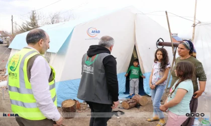 Avrupa Yetim Eli'nin depremzedelere yardımları sürüyor