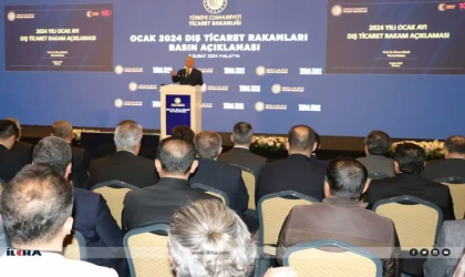 Bakan Bolat: Ocak ayında ihracatımız 20 milyar dolara yükselmiştir