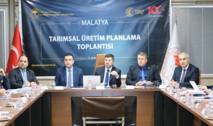 Malatya'da Tarımın Geleceği Planlandı