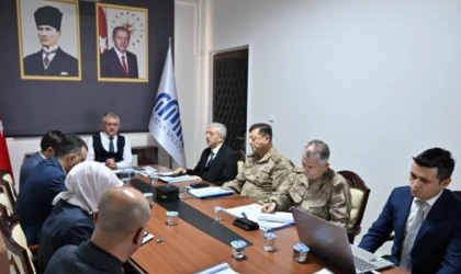 Vali Yazıcı Başkanlığında Seçim Güvenliği Toplantısı Yapıldı