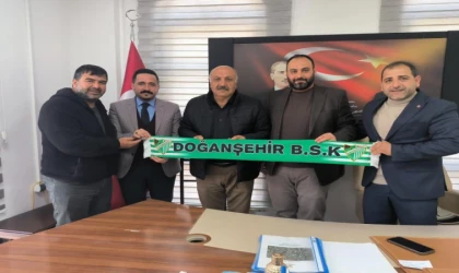 Doğanşehir Spor Kulübü'nden Başkan Zelyurt’a ziyaret