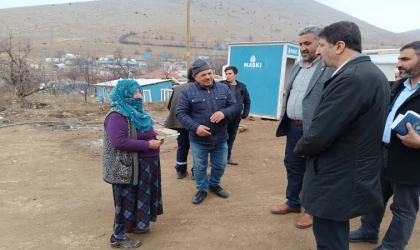 HÜDA PAR Malatya Büyükşehir adayı Dönmezer, depremzedelerin yaşadığı mağduriyeti gündeme taşıdı