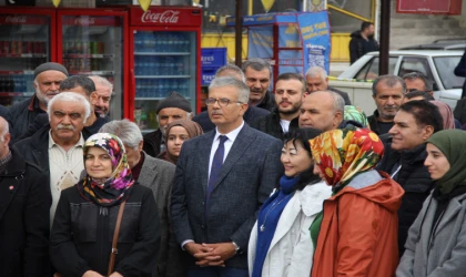 MALATYA BÜYÜKŞEHİR BELEDİYESİ BAĞIMSIZ BAŞKAN ADAYI GEZER, DARENDE İLÇESİNDEYDİ