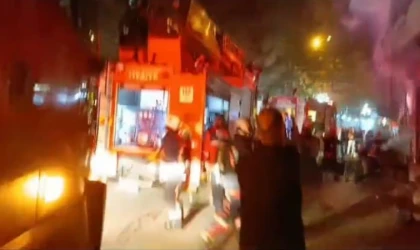 Malatya’da iki katlı müstakil evde yangın