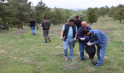 'Orman Benim' kampanyası ile temizlik yaptılar