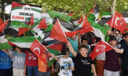 Malatyalı çocuklardan Filistinli çocuklara destek