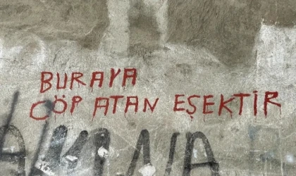Bursalı vatandaşlardan çöp tepkisi