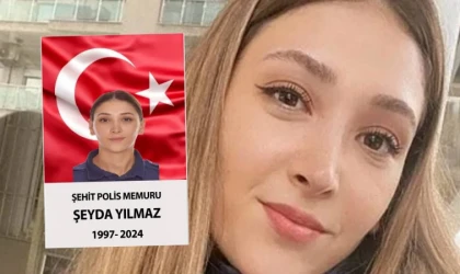 Şehit polis memuru Şeyda Yılmaz son yolculuğuna uğurlandı