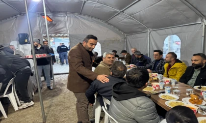 Akçadağ'da gönüller de sofralar da bir