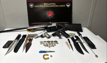 Yakalanan cinayet zanlısının ikametinden cephanelik çıktı