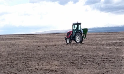 Kars Akyaka’da çiftçiler "Vira Bismillah" dedi
