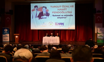 Malatya'da 8'inci Cumhurbaşkanı Turgut Özal ile Başkan Hamit Fendoğlu anısına panel düzenlendi