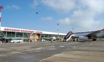 Mart ayında Adıyaman Havalimanı’ndan 28 bin 352 yolcu uçtu