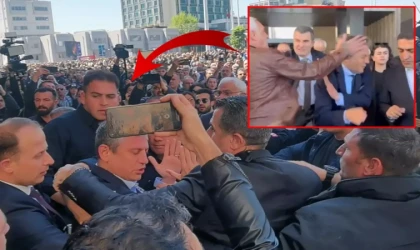 Özgür Özel'e yumruklu saldırı