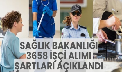 Sağlık Bakanlığı hastane 3658 sürekli işçi alımı başvuru kılavuzu ve şartları açıklandı 2025 illere göre dağılım