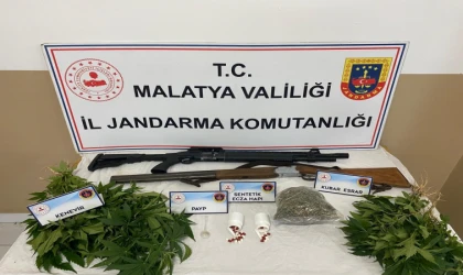 Malatya’da jandarmadan uyuşturucu operasyonu: 6 gözaltı