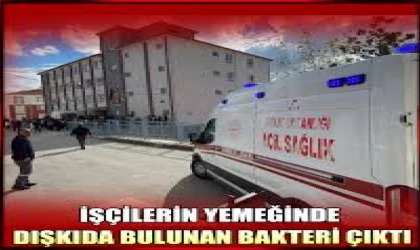 Çorum’da 736 İşçi Zehirlenme Belirtisiyle Hastaneye Başvurdu: Yemekte E. Coli Bakterisi Tespit Edildi