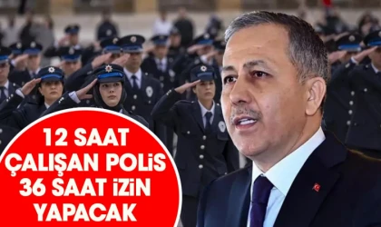 Polislerin Çalışma Saatlerinde Yeni Düzenleme: 12 Saat Görev, 36 Saat Dinlenme