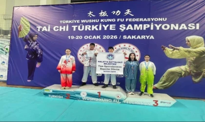 Battalgazi Belediyesi sporcularından Türkiye Şampiyonası’nda 5 madalya