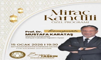Battalgazi'de Miraç Kandili özel programı
