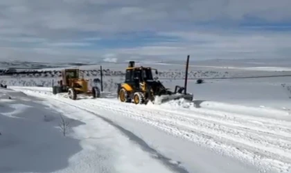 Darende Belediyesi Karla Mücadele Çalışmalarını Sürdürüyor