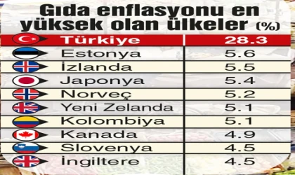 5 Yılda Gıda Enflasyonu Uçtu: Türkiye ile Dünya Arasında Büyük Fark