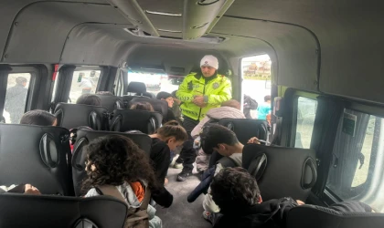 Okul Çevreleri ve Servis Araçlarında Denetimler Sıklaştırıldı