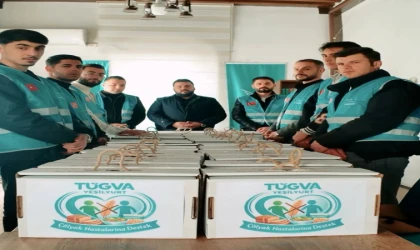 Çölyak Hastalarına 250 Yardım Kolisi Dağıtıldı