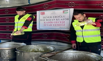 Kadir Gecesinde Gazze’ye Anlamlı Destek