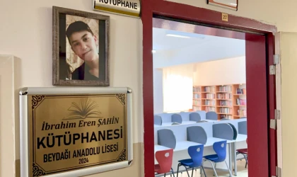 Depremde Ölen İbrahim Eren Şahin’in Adı Kütüphanede Yaşatılacak