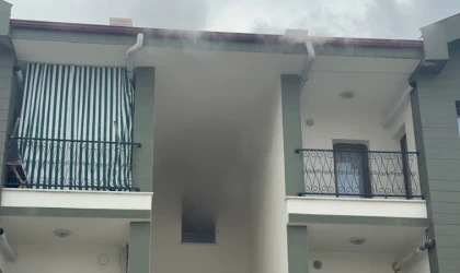 Melekbaba Mahallesi’nde TOKİ Konutlarında Yangın Paniği