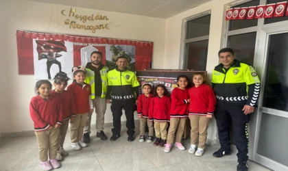 Doğanşehir’de öğrencilere trafik bilinci aşılandı