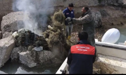 Malatya’da Kaçak Avcılığa Geçit Yok: 15 Bin 100 Metre Ağ İmha Edildi