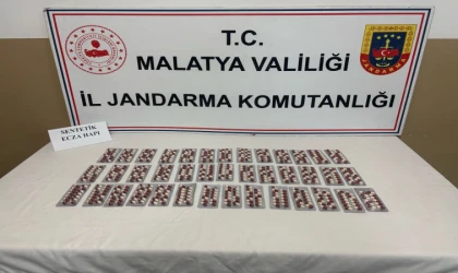 Malatya’da Uyuşturucu Operasyonu: 550 Hap Ele Geçirildi
