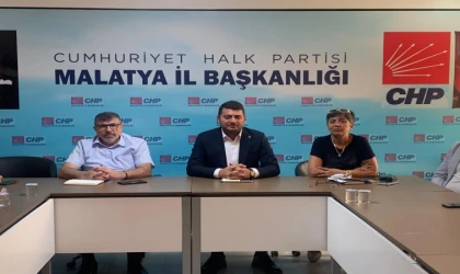 CHP Malatya İl Başkanlığı’ndan Örgütlenme Vurgusu: "Siyasetin Merkezinde Örgüt Olacak"