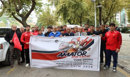 Malatya’da Amatör Spor Haftası Yürüyüşle Başladı
